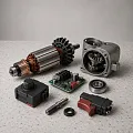 Комплектующие детали к УШМ болгаркам Комплектующие детали к УШМ болгаркам
