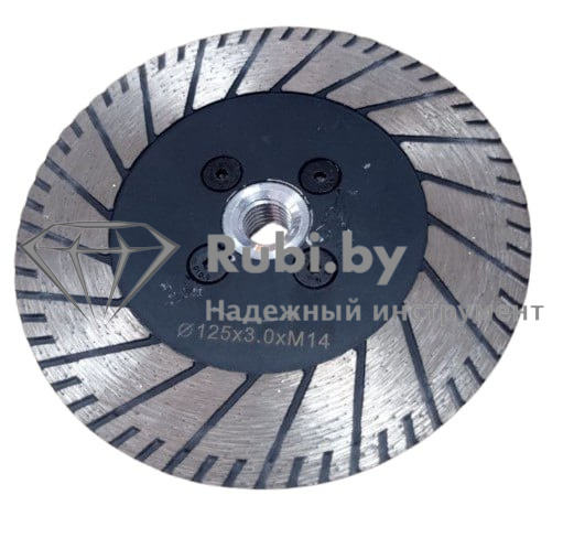 Алмазный диск по граниту ОБДИР+ d125х3.0х30xM14 мульти-турбо  C 