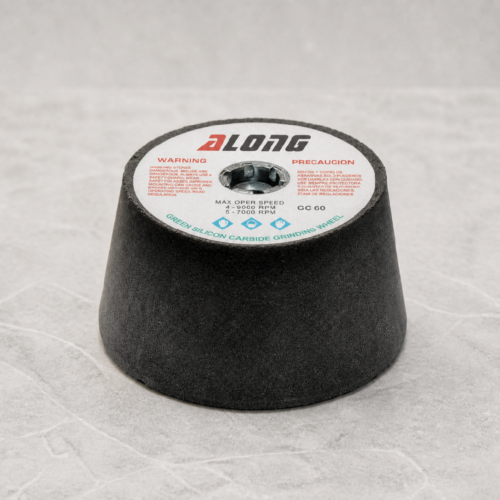 Шарошка бакелитовая ALONG конус d100*50*M14 #60 С