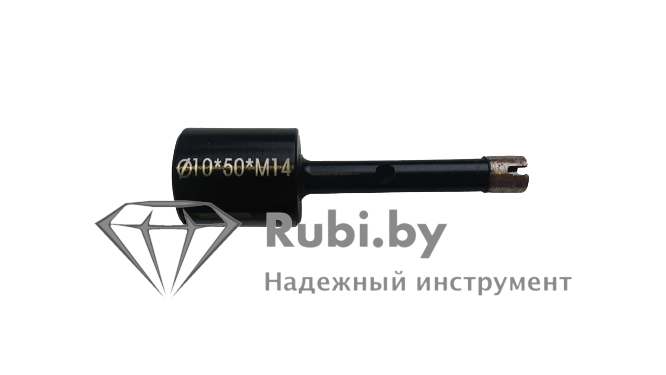 Алмазная коронка WL d10х50х10хМ14 D