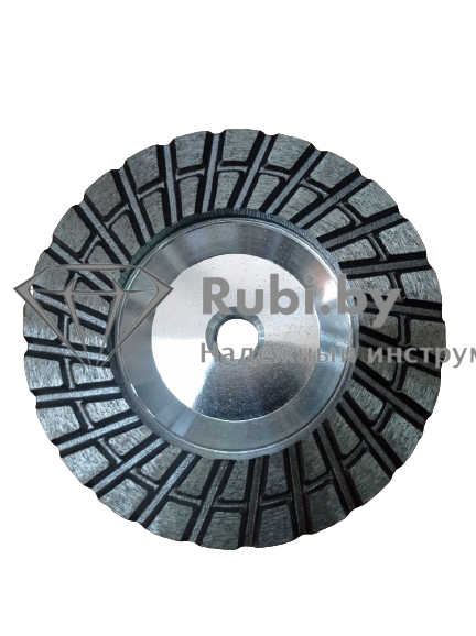 Фреза алмазная concrete polishing двухрядная d125*5*M14 #80/100 С
