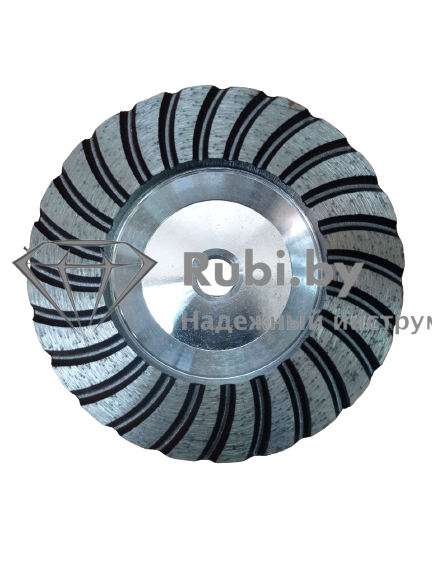 Фреза алмазная concrete polishing однорядная PLUS d100*5*M14 #100/120 С