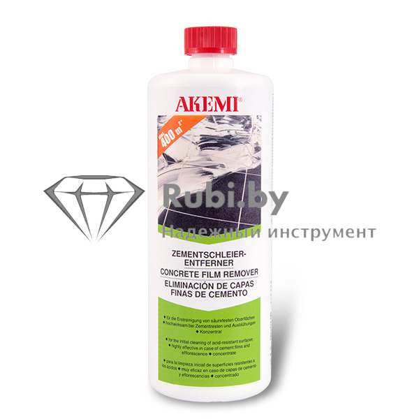 Очиститель от цемента для камня AKEMI 1л 10810 (Германия) А
