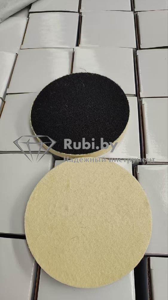 Круг фетровый d100х10Н твёрдый Velcro G