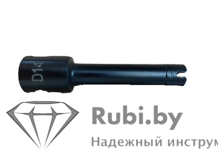 Алмазная коронка WL d14х50х10хМ14 D