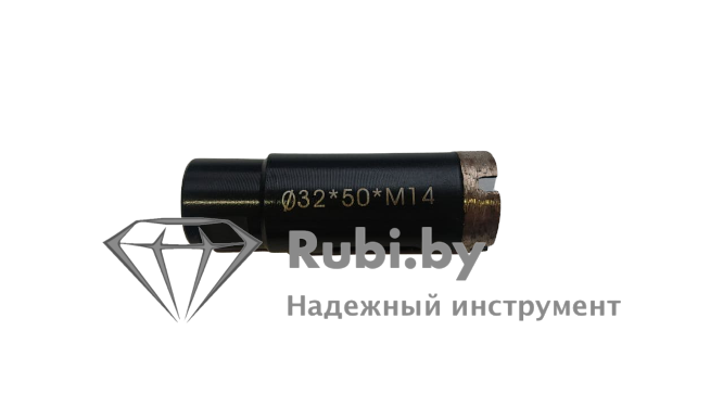 Алмазная коронка WL d32х50х10хМ14 E