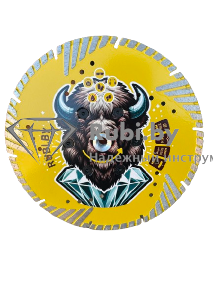 Алмазный диск по граниту турбо сегментный STAR Power Blade GABBRO d230x3.0x10xМ14  A 