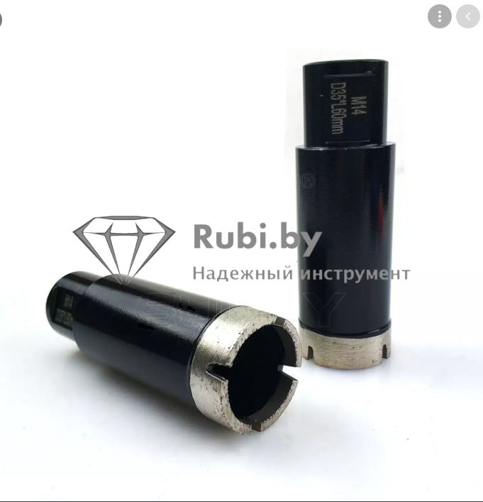 Алмазная коронка WL d35х50х10хМ14 F
