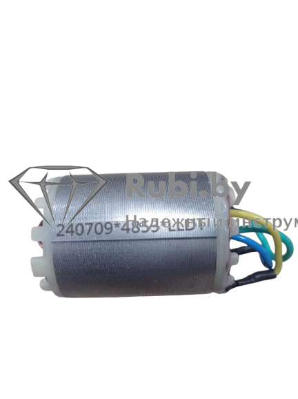 Фото Статор для Полировальная машина (УШМ) с подачей воды VERON бесщёточная 125mm/1380 Вт  С