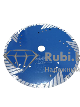 (Д)Алмазный диск по граниту турбо сегментный STAR Power Blade GABBRO d230x3.0x10x22.23 D