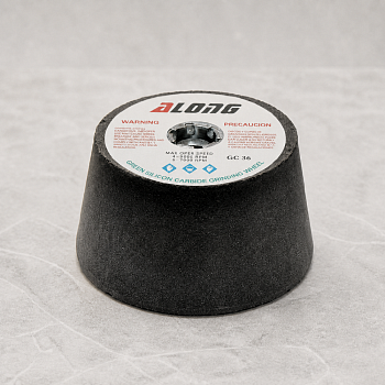 Шарошка бакелитовая ALONG конус d100*50*M14 #36 D
