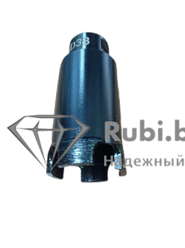 Алмазная коронка WL d38х50х10хМ14 (WanLong) М14 А 