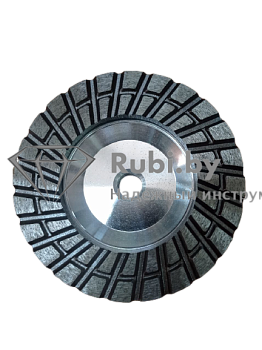 Фреза алмазная concrete polishing двухрядная d125*5*M14 #80/100 С