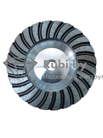 Фреза алмазная concrete polishing однорядная PLUS d100*5*M14 #100/120 С
