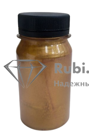 Фото Краска для букв червонное золото 100 мл NEWPAR В по граниту