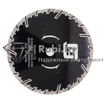 Алмазный диск по граниту LIMITED FEIYAN USA P230G-1-0 22.23 сегментный с зубом GABBRO 