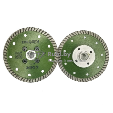 Алмазный диск по граниту GREEN LINE R44407F d115x2,4x8,6xМ14 турбо  A 