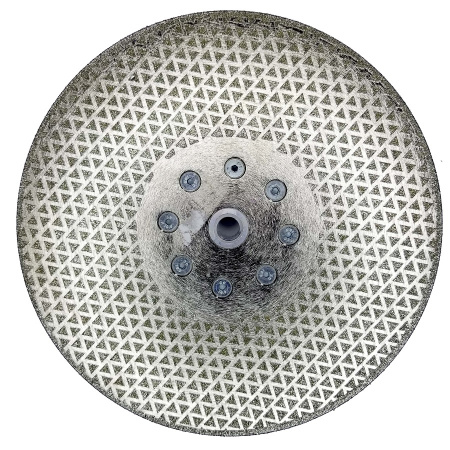 Алмазный диск по мрамору MARIBLE+ d230х2,5х5хM14 мульти-тубро двухсторонний (Китай) Н 