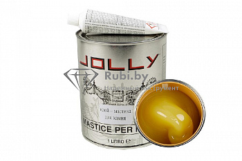 Фото Клей для камня полиэфирный густой ILPA JOLLY M4164 медовый 1кг (Италия) С  для камня 