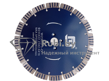 Алмазный диск для мрамора и песчаника VERON FEIYAN d230x2.3x12x22,23 сегментны С