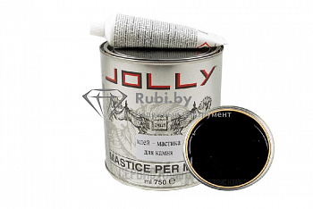 Фото Клей для камня полиэфирный густой ILPA JOLLY M4137 черный 0,75л (Италия) С  для камня 