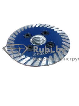 Алмазный диск по граниту турбо STAR  Power Blade GABBRO d60x8x2.0xМ14  H 