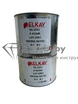 Фото Эпоксидный густой клей для камня ELKAY EpoGRANIT EG2031 серый (3,75кг + 1,25 кг) (Турция)  для камня 