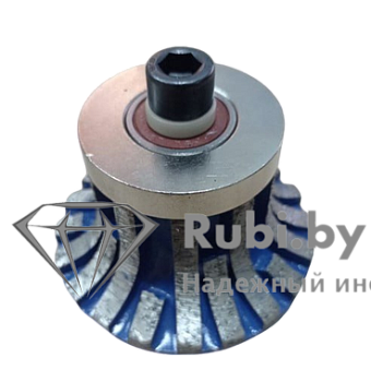 Алмазная профильная фреза «F30» R15 #00 с посадочным M14  (Китай) A 