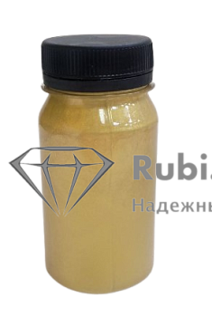 Фото Краска для букв сусальное золото 100 мл NEWPAR В по граниту