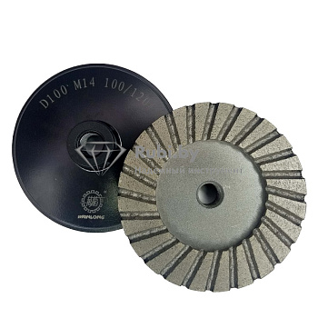 Фреза алмазная торцевая d100*5*M14 #100/120 (Wanlong) D