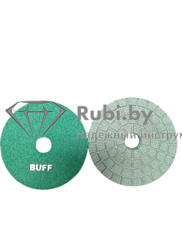 АГШК VERON BUFF Shine green PRO d100x3.5 wet №BUFF D 