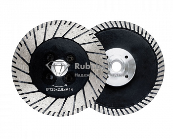 Алмазный диск по граниту VERON ОБДИР+ d125х3.0х30xM14 мульти-турбо  C 