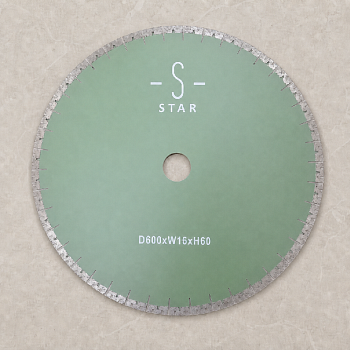 Алмазный диск по граниту STAR Wanlong W-образный Universal d600x20x3,6x60 сегментный В