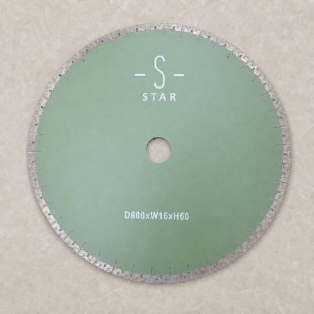 Алмазный диск по граниту STAR Wanlong W-образный Universal d600x20x3,6x60 сегментный В