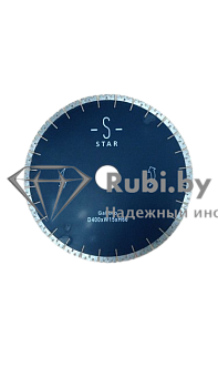 Алмазный диск по граниту Wanlong W-образный Gabbro d400x20x3,6x60 сегментный  B 