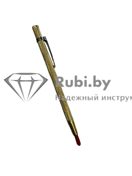 Фото Ручка чертилка в золотом металлическом корпусе H по граниту