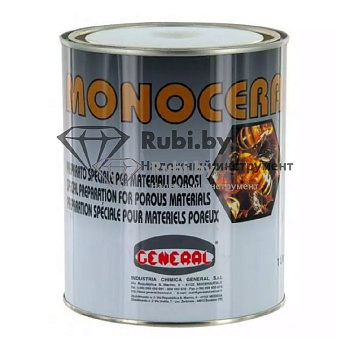 Воск для камня густой GENERAL Monocera черный 1л (Италия) H