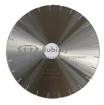 Алмазный диск HANFENG по граниту d300x60х2,9х10 сегментный   С 